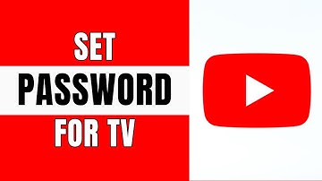 How To Set/Put Password For YouTube On TV (2024)