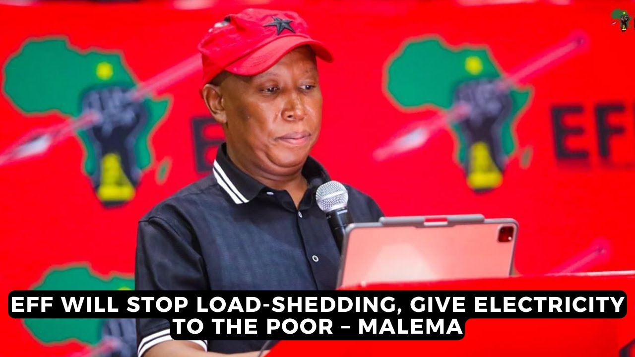 WATCH: Malema believes EFF will stop Load-shedding - SAPeople - Worldwide  South African News
