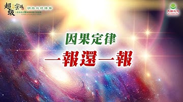 因果定律：一報還一報｜太陽盛德導師–超級生命密碼網路共修精華