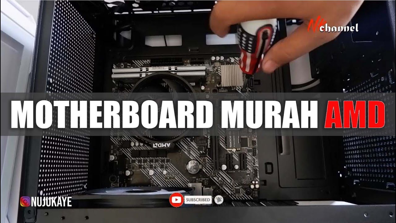 Motherboard AM4 termurah untuk Ryzen 5000G! Asus Prime A520MK Unboxing