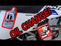 DRZ400SM FIRST Oil Change