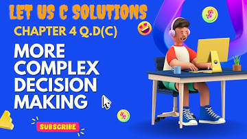 Chapter 4 Q. D(c)  Let us C book Solutions || Vivek Tech tuber || Vivek mangal || Coding skills