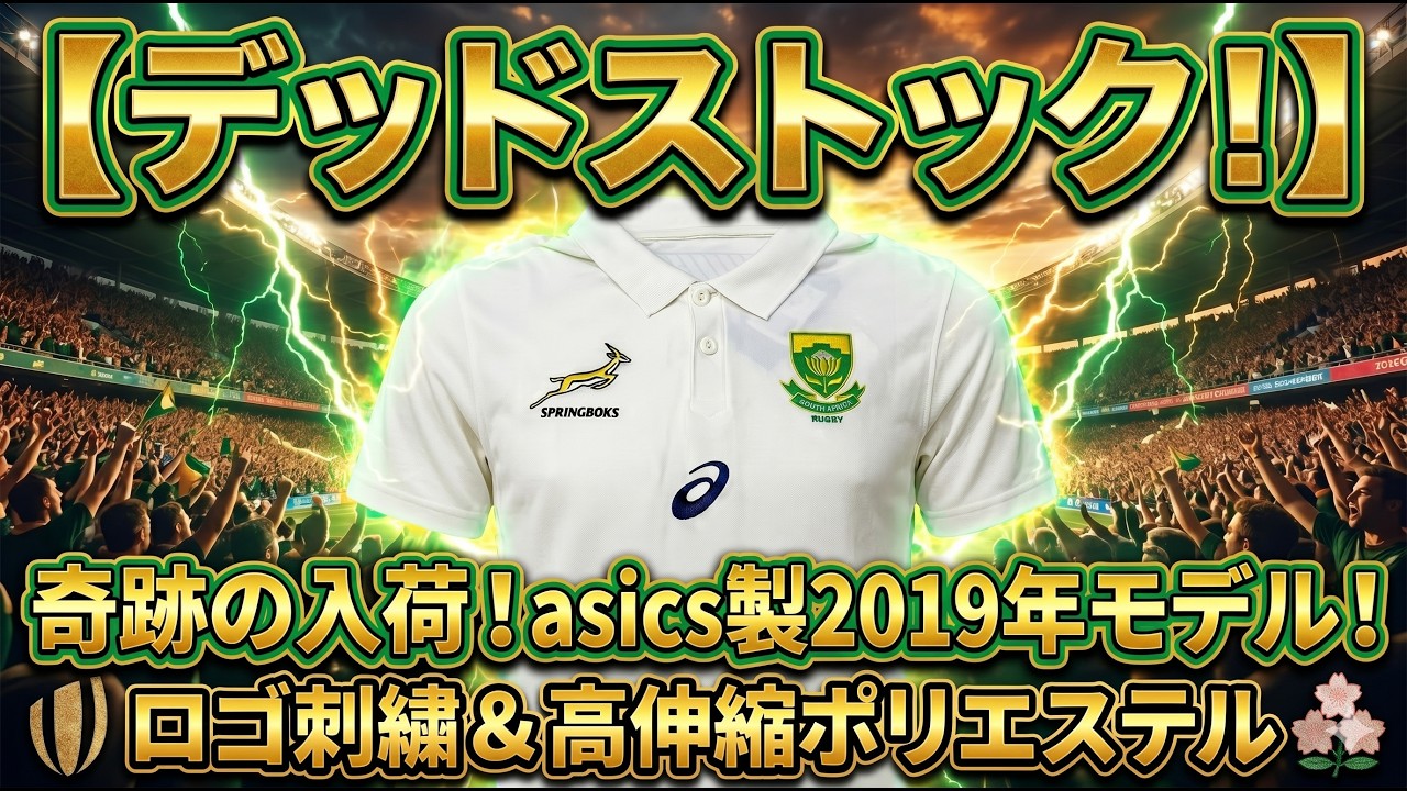 Miraculous Deadstock] 2019 RWC Champions South Africa Springboks