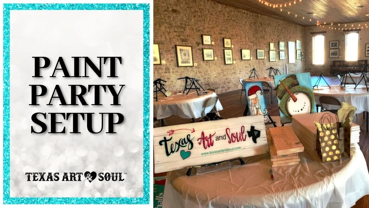 Art with a Glue Gun! No WAY! - Texas Art and Soul - Create a Paint Party  Business Online