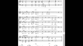 Alto 1 Score study Ride in the Chariot