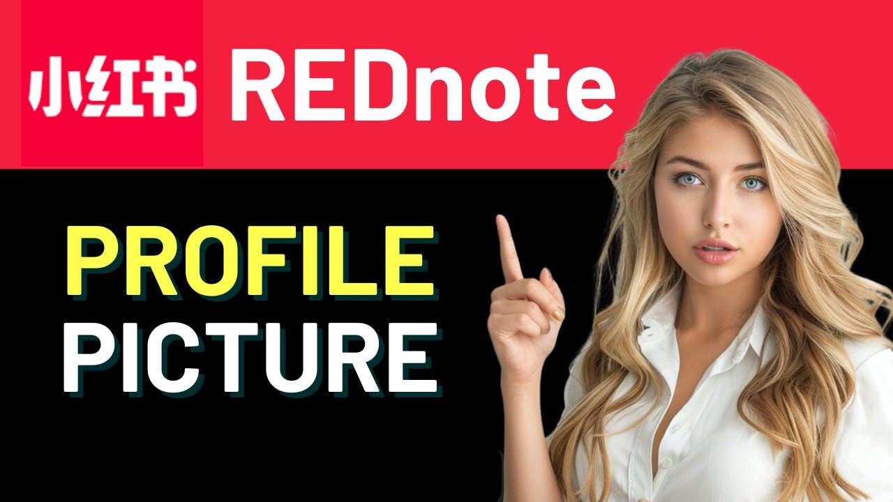 How to Change your Profile Picture on RedNote - YouTube