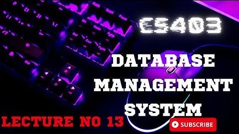 CS403 Short Lecture - 13 | VU Short Lecture | Introduction in (Urdu) by VU Rocky