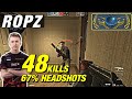 ropz matchmaking 4v5 inferno game (48 kills) 203 ADR 67% HS CSGO ropz POV