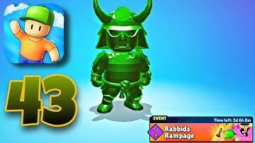 Stumble Guys - Rabbids Rampage - Gameplay Walkthrough (Part 43) [iOS,Android]