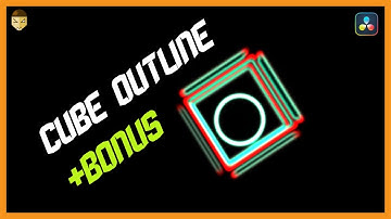 Make Cube Outline DaVinci Resolve