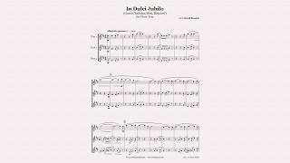 Video thumbnail of "In Dulci Jubilo - Flute Trio Sheet Music"