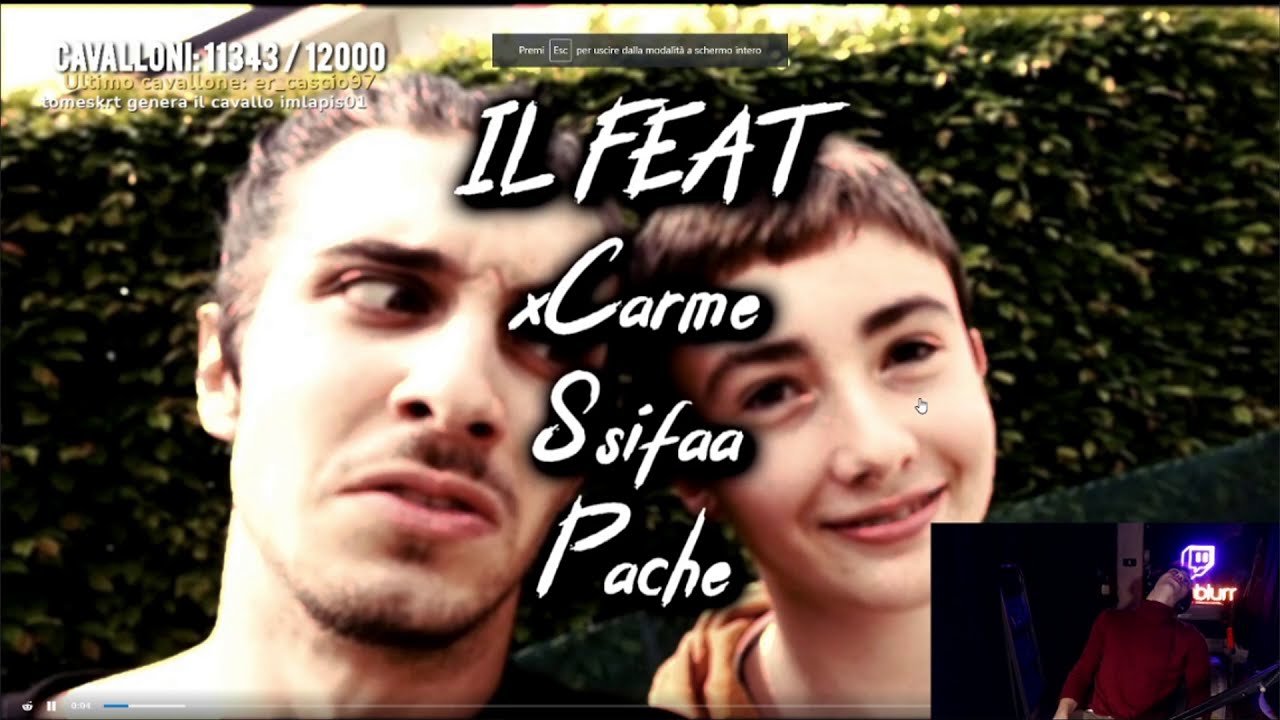 BLUR REAGISCE A MUSTANG FREESTYLE | IL FEAT