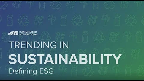 Defining ESG