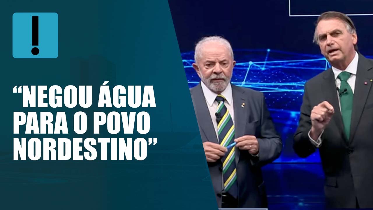 “Negou água para nordestinos”, diz Bolsonaro, sobre Lula ao falar da transposição do São Francisco