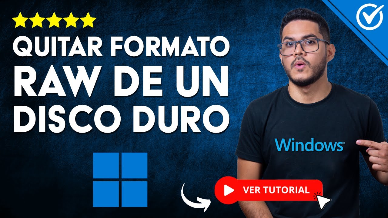 Cómo QUITAR EL FORMATO RAW de un Disco duro en Windows 11/10/8/7 | 💽