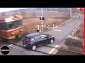 30 tragic moments dangerous train smashed car on dash cams got instant karma  idiots in cars