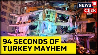 Turkey Earthquake 2023 | CCTV Footage Reveals The Impact of Earthquakes In Turkey | English News Resimi