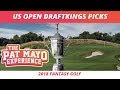 Fantasy Golf Picks: 2018 US Open DraftKings Millionaire Maker Picks, Sleepers, Busts and Winners