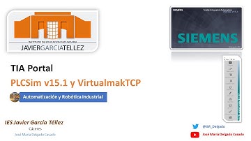 TIA Portal S7-1200/1500 - VirtualmakTCP con PLCSIM v15.1
