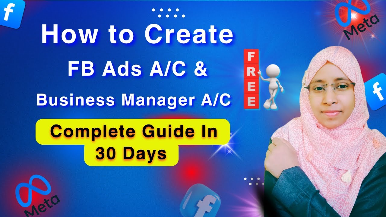 How to Create Facebook Business Manager and Facebook Ads Account - YouTube