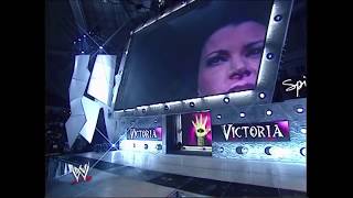 WWE RAW 10.27.2003 - Victoria Entrance