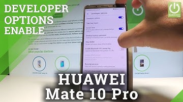 Developer Options in HUAWEI Mate 10 Pro - Allow USB Debugging