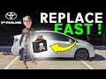 How to Replace 12 volt battery in Toyota Prius (2010-2015)