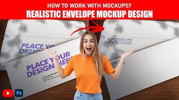 How To Work With Realistic Envelope Mockup