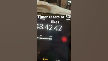 Timer resets at 500 likes