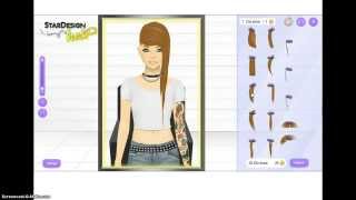 Stardoll - How to make emo hair - My design