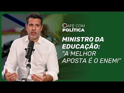 Minister of Education 'calls on' young people to participate in the Enem | Coffee with Politics