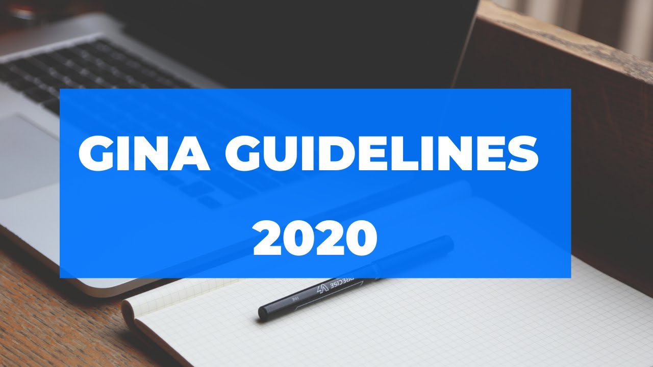 GINA Guidelines 2020 YouTube