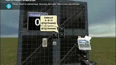 Wire Countdown Tutorial 1 Garrysmod