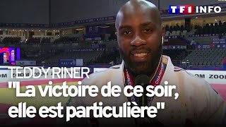 L'interview de Teddy Riner, sacré champion du monde de judo pour la onzième fois