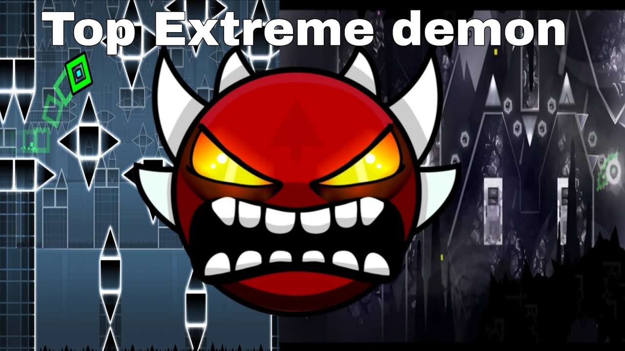 Top of the most difficult levels of Geometry Dash - YouTube