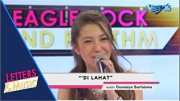 DONNALYN BARTOLOME - DI LAHAT (NET25 LETTERS AND MUSIC)