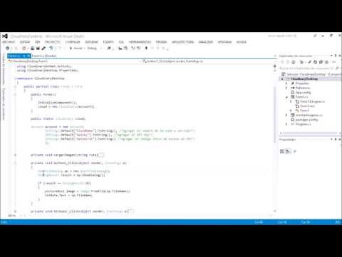 Subir imagenes a Cloudinary C# - Visualizandolanet