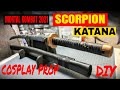 Scorpion Cosplay EVA foam Katana DIY con safe build
