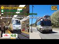 Ttc go transit pov walk downtown toronto to orangeville ontario via brampton go station