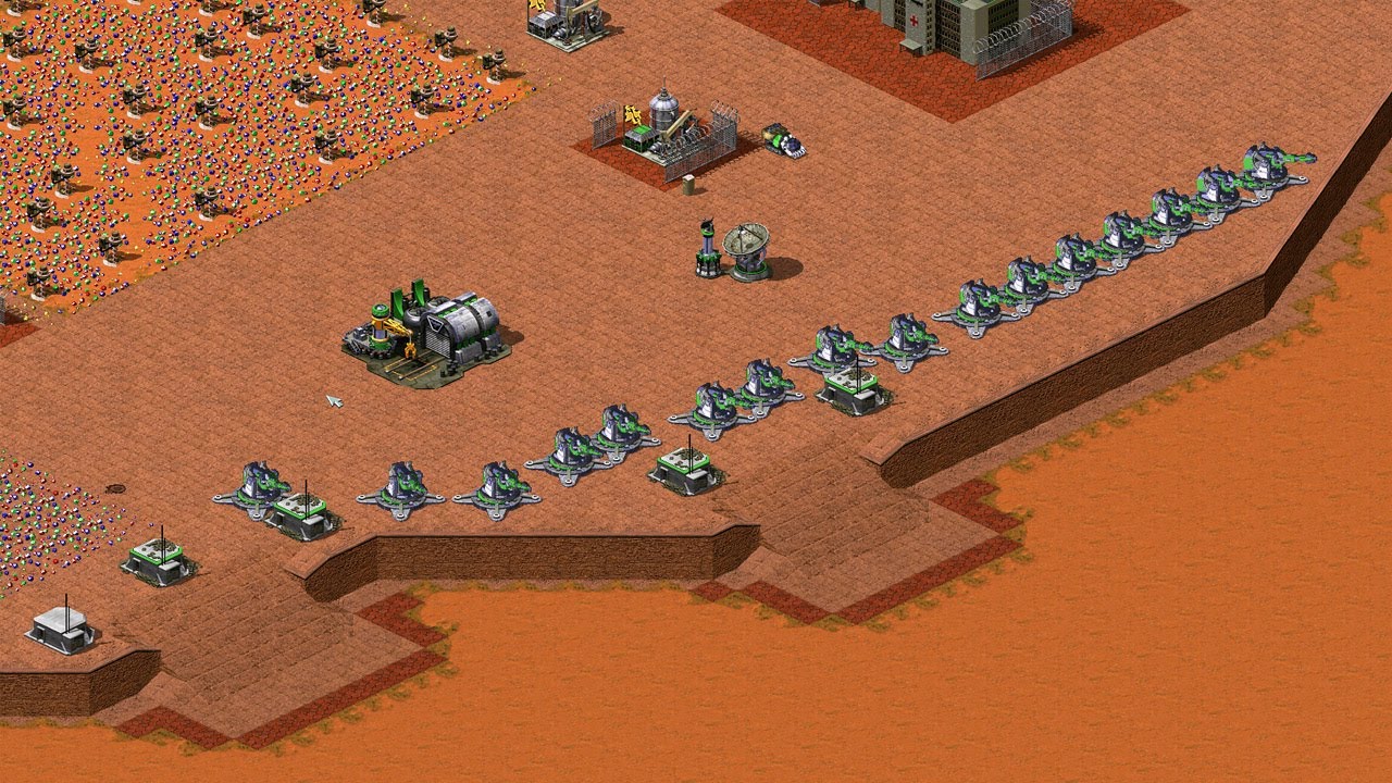 Red Alert 2 | Yuri's Revenge | 7 vs 1 | Prism tank | Desert Base Map ...