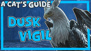 Dusk Vigil — A Cat