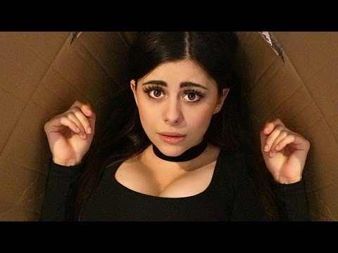 I Mailed Myself in a Box AND IT WORKED! 100% REAL!  (24 Hour Human Mail Challenge)