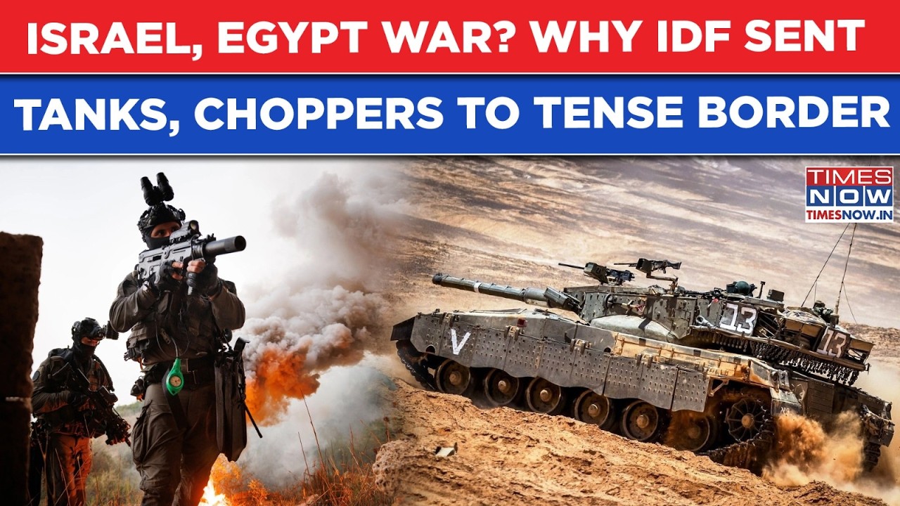 Israel, Egypt War? Tensions As Tanks, Choppers Sent After IDF Spots Pickup Trucks 100M From Border