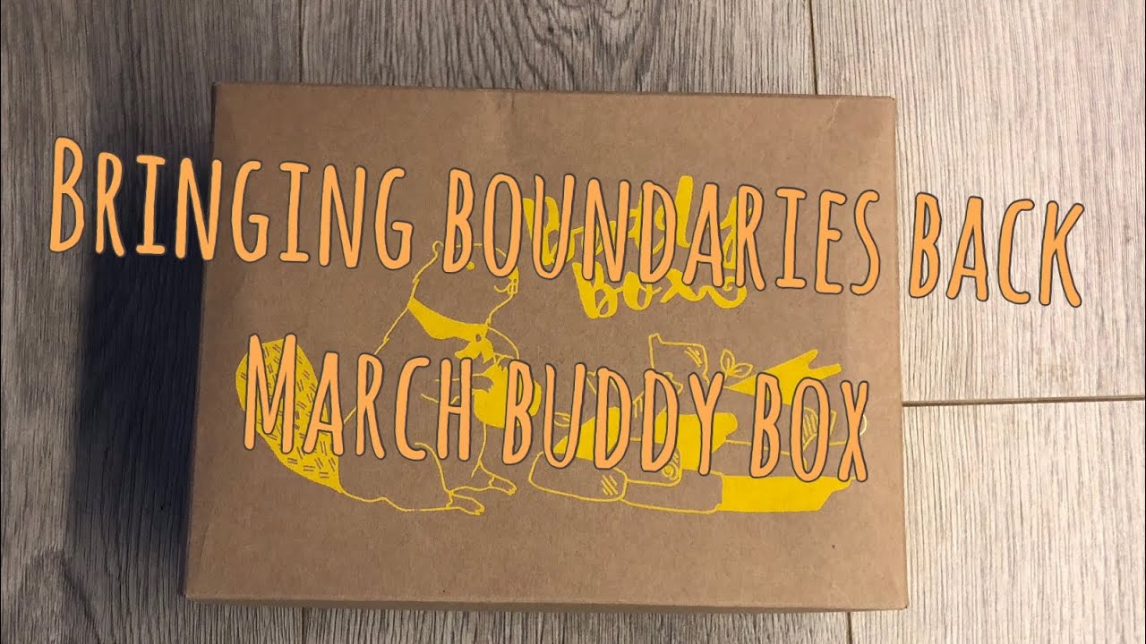 The Bringing Boundaries Back Buddy Box | Lifestyle | Melanie Kate
