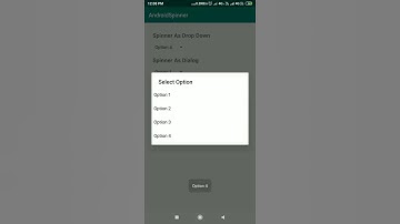Android Spinner