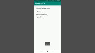 Android Spinner