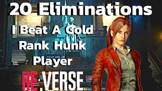 I Beat A Gold Rank Hunk Player With This OP Claire Build | Resident Evil Re:Verse screenshot 1