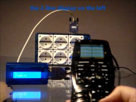 power sockets lcd arduino project - YouTube