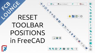 Reset Toolbar Positions in FreeCAD Reset Toolbar Positions in FreeCAD