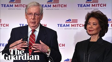 Mitch McConnell reacts to senate election win – watch live